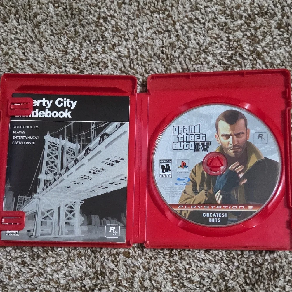 PS3 Grand Theft Auto And Red Dead Redemption Video Game Collection PlayStation 3